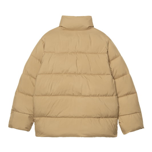 Carhartt WIP Springfield Jacket Peanut/Chocolate. Foto da parte de trás.