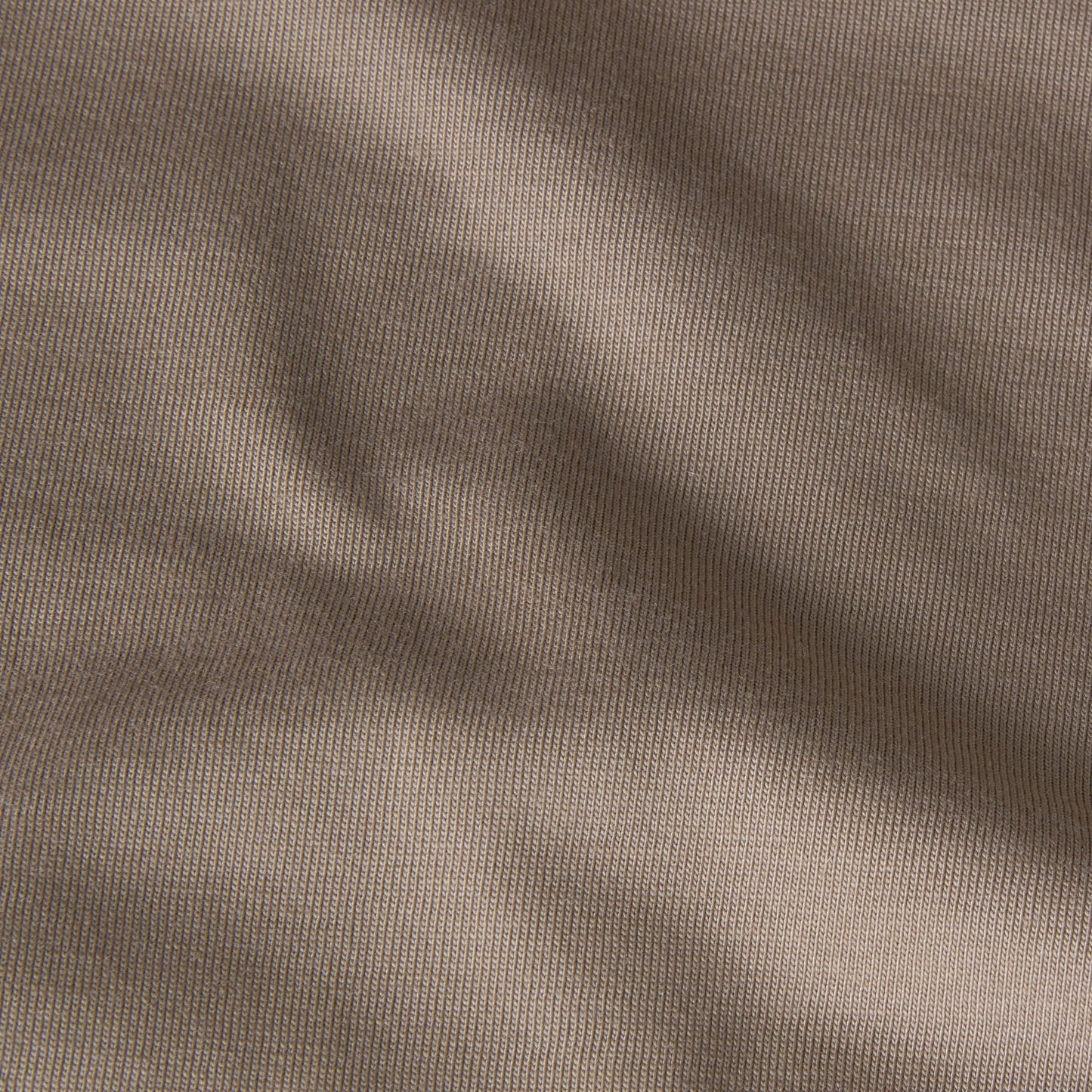 T-Shirt de manga curta para homem The North Face Box NSE em Mocha Brown/Mushroom Grey. Foto de detalhe do material da t-shirt.