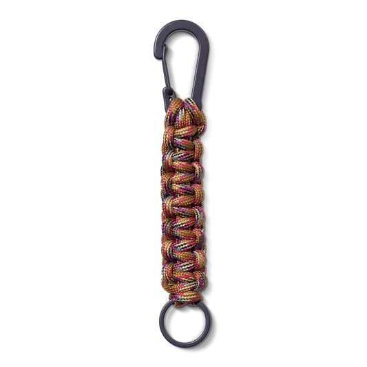 Carhartt WIP Tour Cord Keychain Hamilton Brown. Foto da parte de trás.