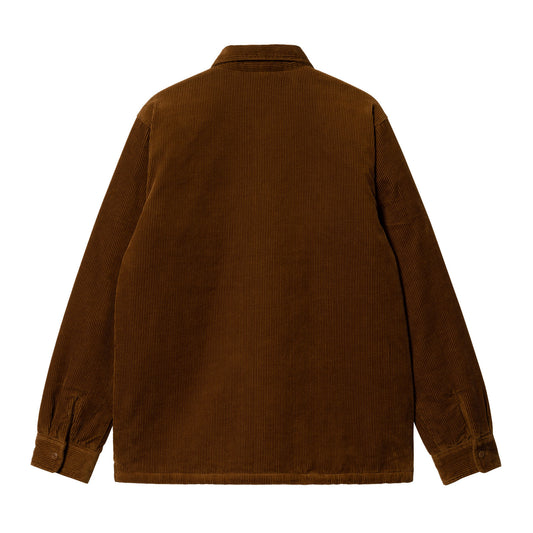 Carhartt WIP Whitsome Shirt Jac Deep Hamilton Brown