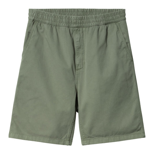 Carhartt WIP Flint Short Park. Foto da parte da frente.