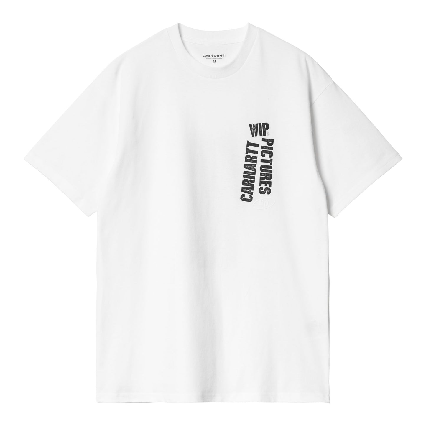 Carhartt WIP Short Sleeve Pictures T-Shirt White. Foto da parte da frente.