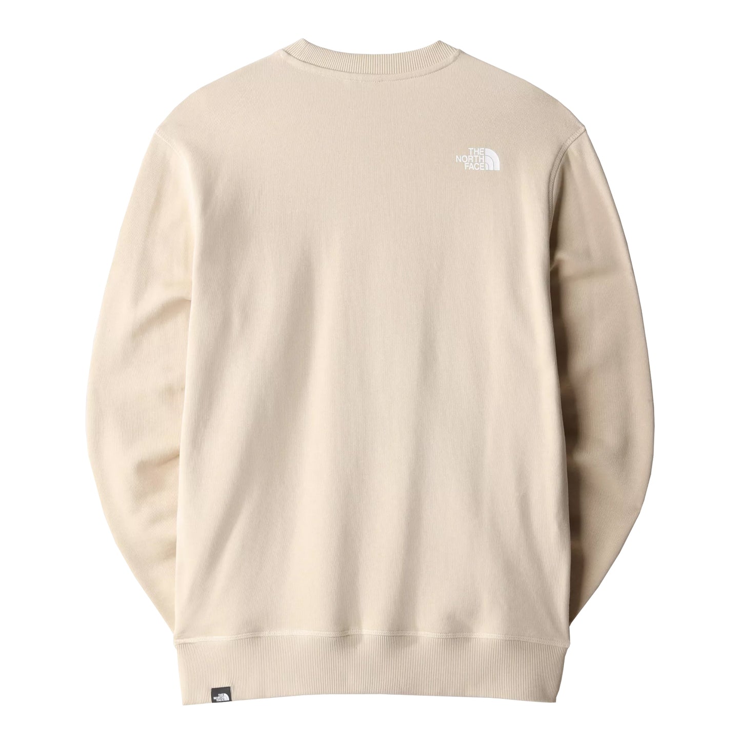 The North Face Fine Crewneck Sweat Gravel. Foto da parte de trás.