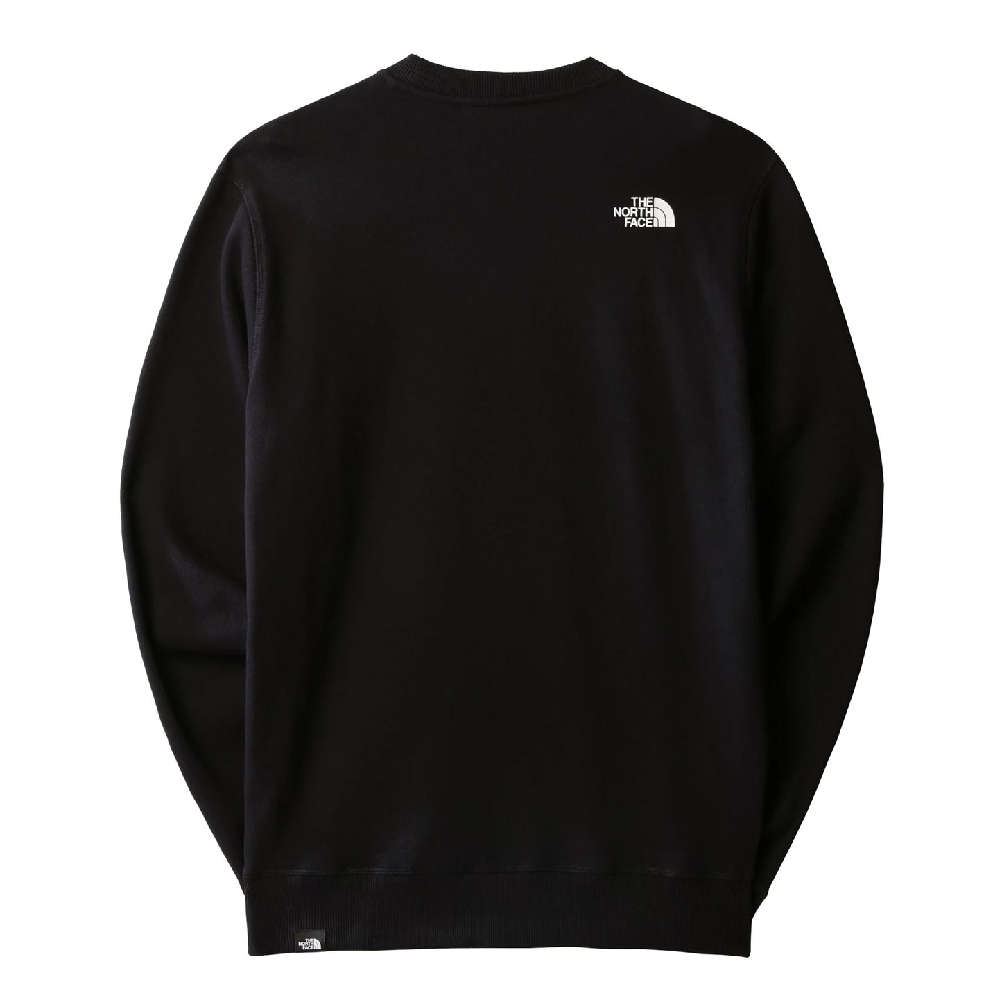 The North Face Fine Crewneck Sweat TNF Black. Foto da parte de trás.