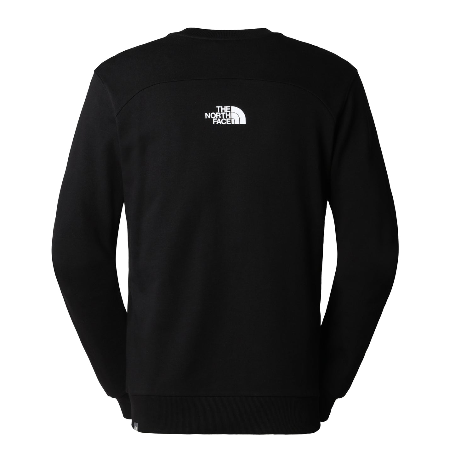 The North Face Summer Logo Crew Sweat TNF Black. Foto da parte de trás.