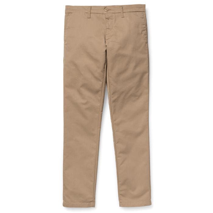 Calças chino de homem Carhartt WIP Sid em Leather