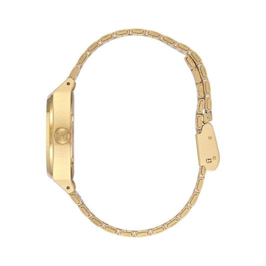 Nixon Medium Time Teller Light Gold/Turquoise