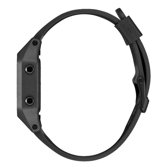 Nixon Staple Watch Black/Aqua Positive. Foto da lateral.