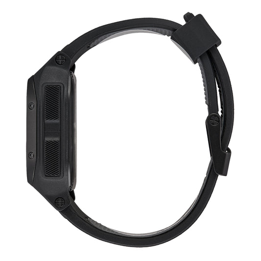 Nixon Regulus Expedition Watch All Black. Foto de lado.