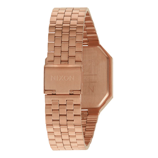 Nixon Re-Run All Rose Gold. Foto da parte de trás.