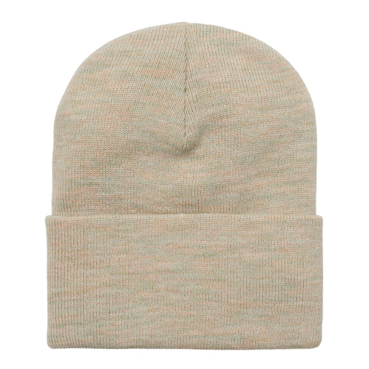 Carhartt WIP Acrylic Watch Hat Ammonite Heather. Foto da parte de trás.