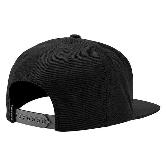 Nixon Exchange Snapback Black/Dark GrayNixon Exchange Snapback Black/Dark Gray. Foto do boné da parte de trás.