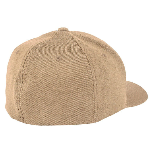 Nixon Exchange FF Cap em Khaki e preto. Foto de trás.
