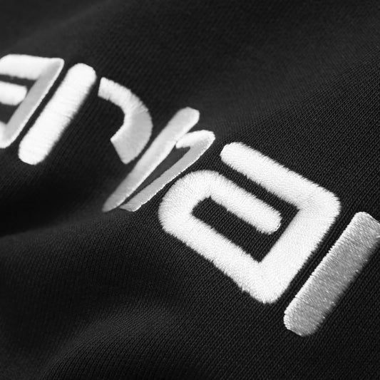 Carhartt WIP Carhartt Sweat Black/White Embroidery Detail