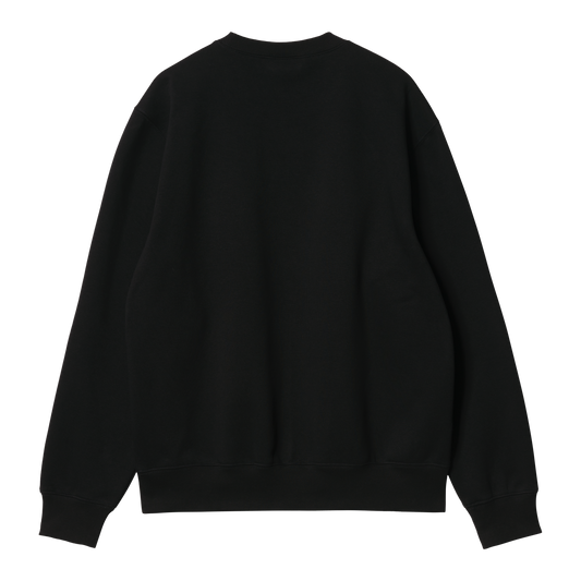 Carhartt WIP Carhartt Sweat Black/Black. Foto de trás.