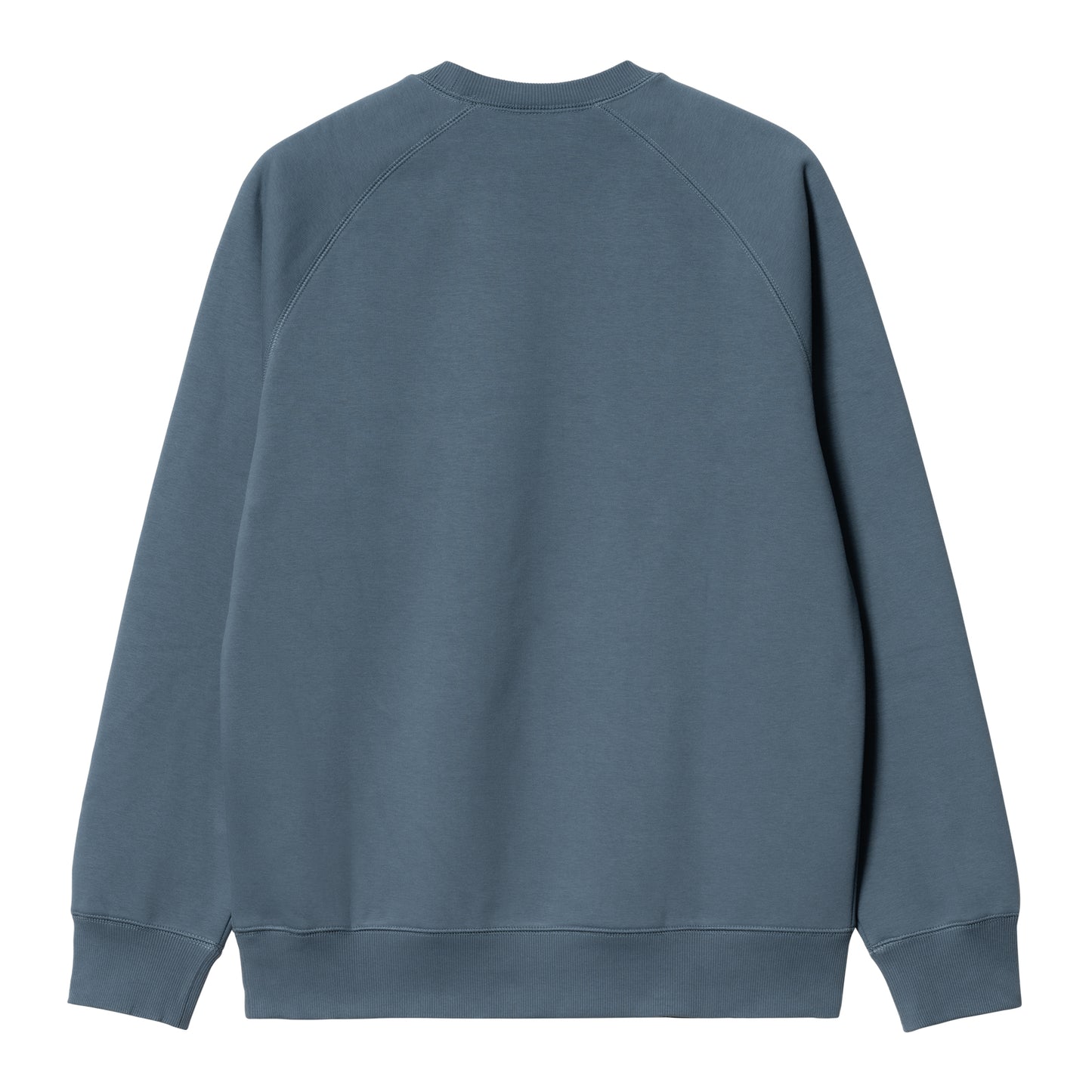 Carhartt WIP Chase Sweat Storm Blue/Gold. Foto da parte de trás.