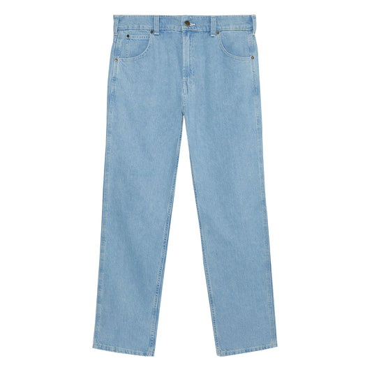 Dickies Houston Denim Vintage Aged Blue. Foto da parte da frente.