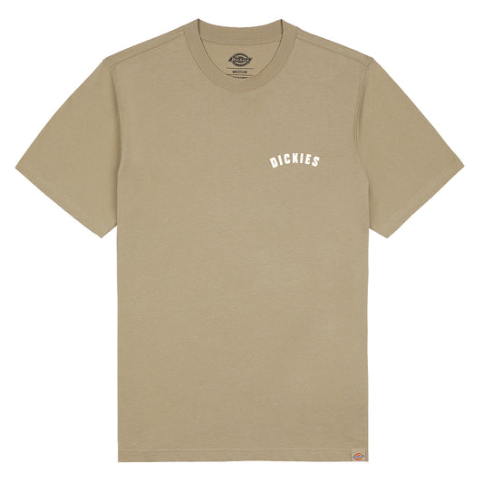 Dickies Kerby T-Shirt Desert Sand. Foto da parte da frente.
