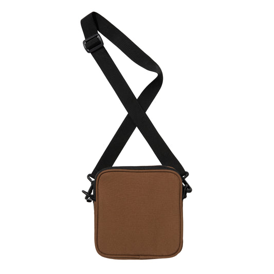 Carhartt WIP Essentials Bag, Small Tamarind. Foto da parte de trás.