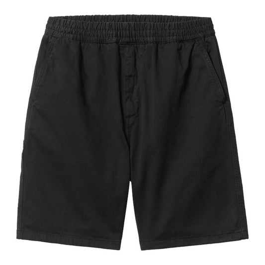 Carhartt WIP Flint Short Black. Foto de frente.~