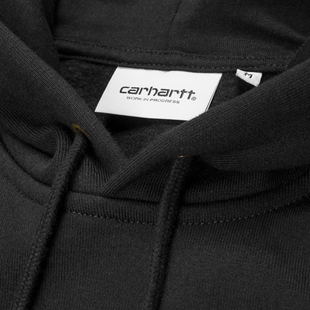 Carhartt Hooded Chase Sweat Black/Gold