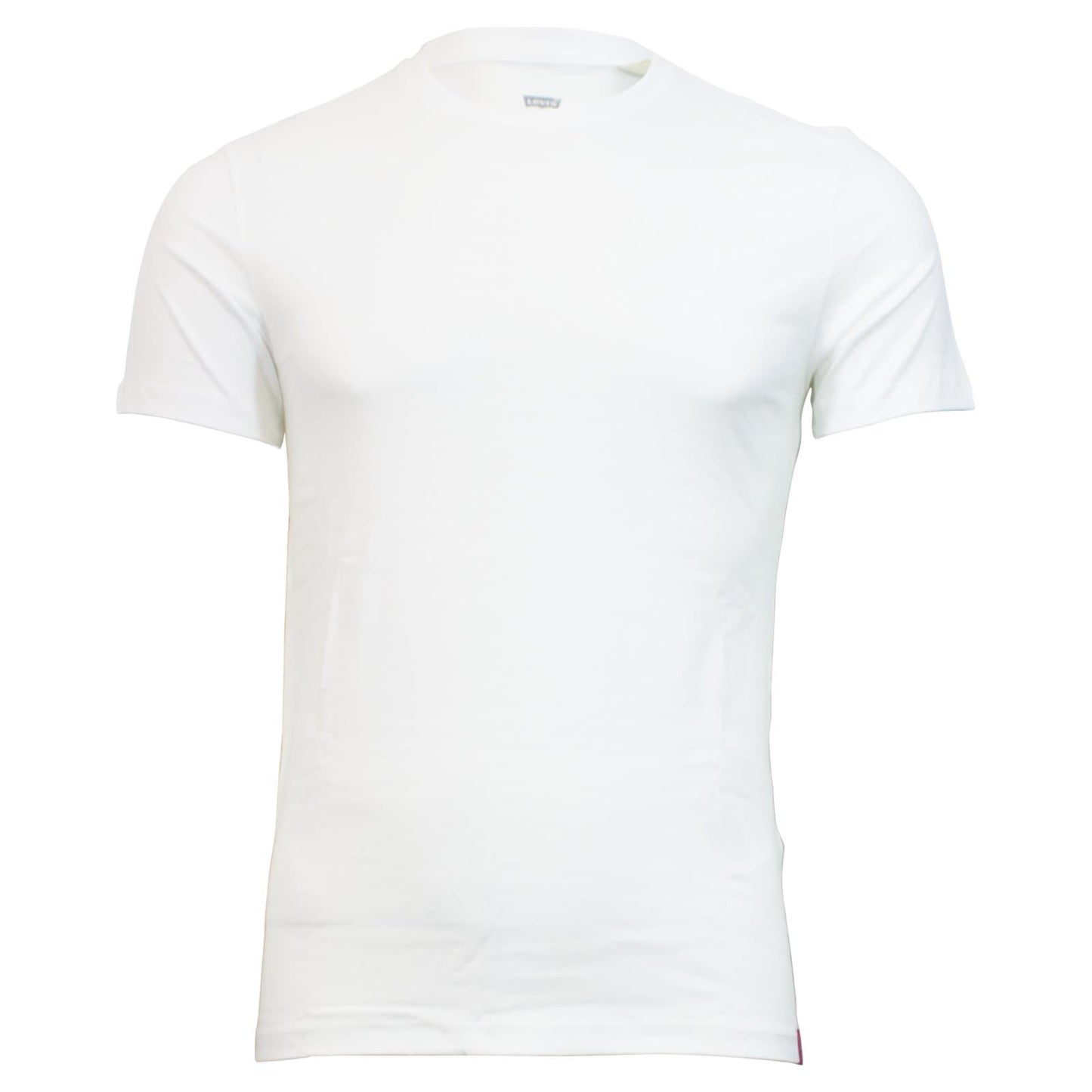 Levi's Slim 2 Pockets Crewneck Branco Frente