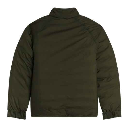 Fred Perry Insulated Zip-Through Jacket Hunting Green. Foto de trás.