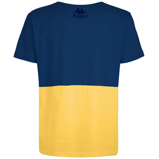 Kappa Authentic Sand Carrency Azul/Amarelo Costas