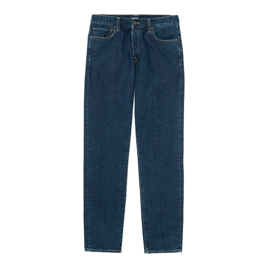 Carhartt WIP Klondike Pant Blue Stone Washed. Foto de frente.