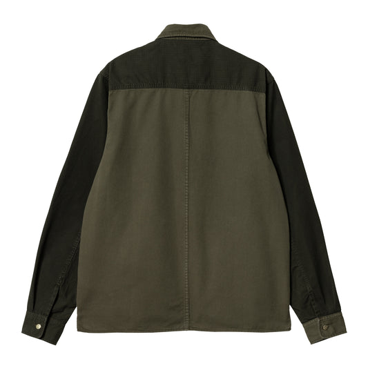 Carhartt WIP Medley Shirt Cypress. Foto de trás.