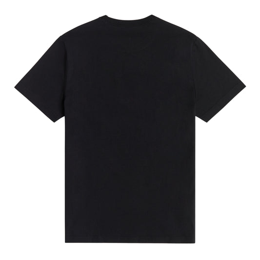 Fred Perry Crew Neck T-Shirt Black. Foto de trás.