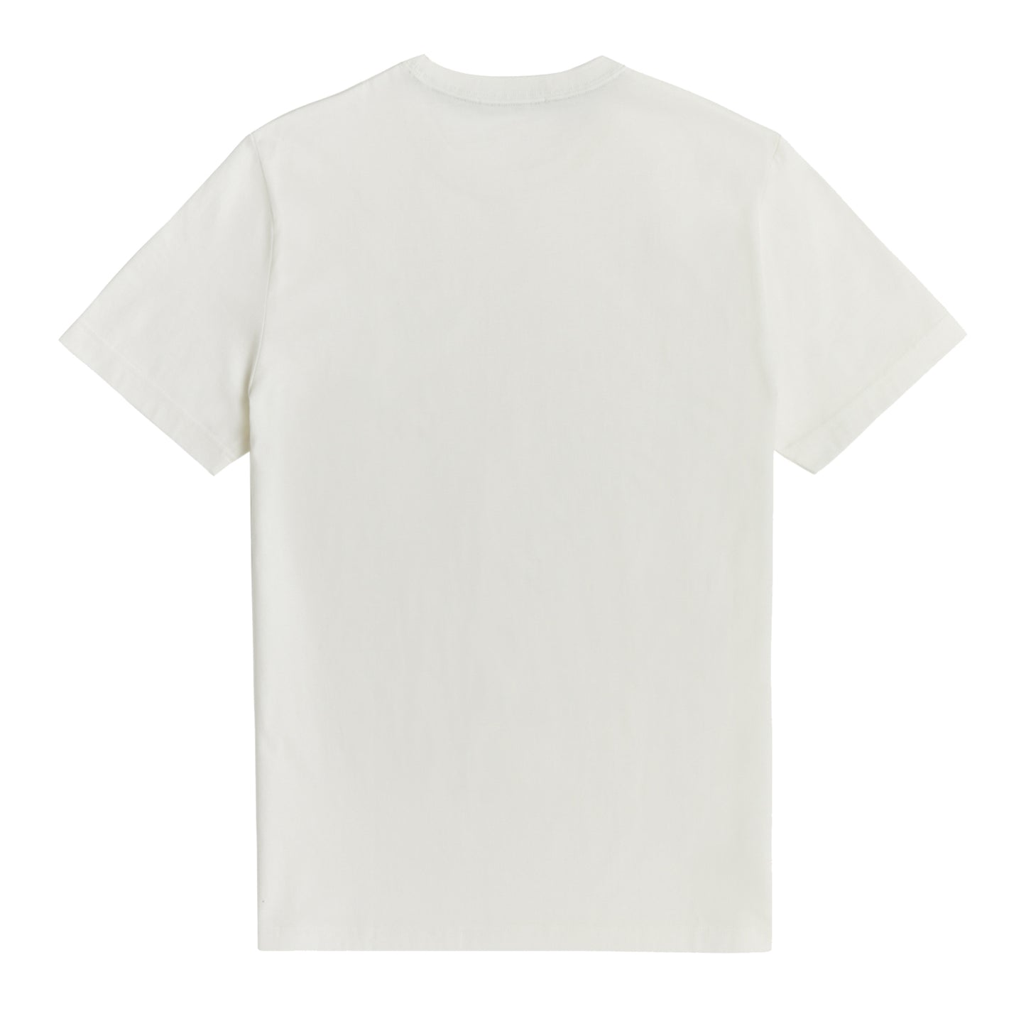 Fred Perry Crew Neck T-Shirt Snow White. Foto de trás.
