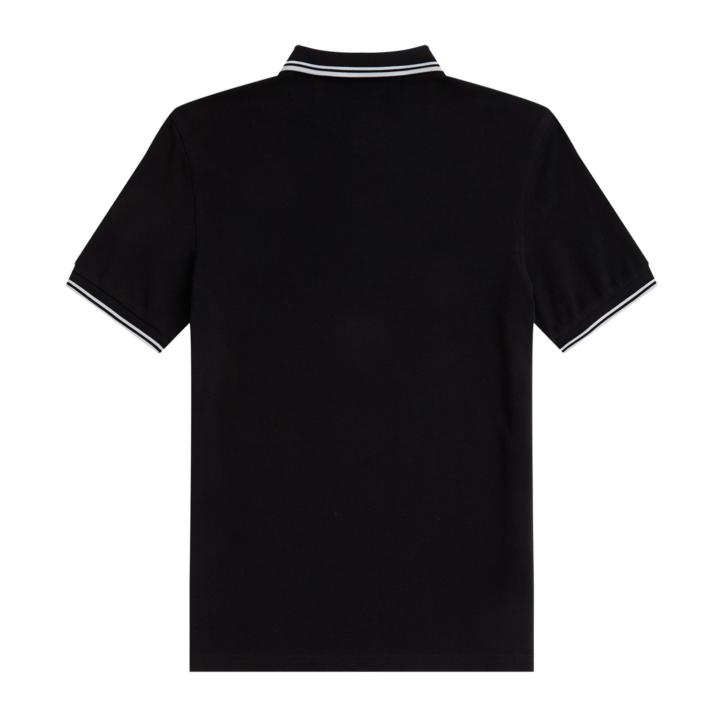 Fred Perry Twin Tipped Fred Perry Shirt Black/White/White. Foto de trás.