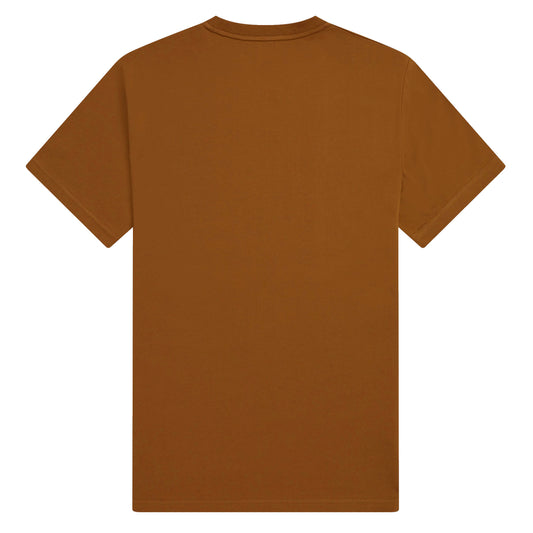 Fred Perry Raised Graphic T-Shirt Shaded Stone. Foto da parte de trás.