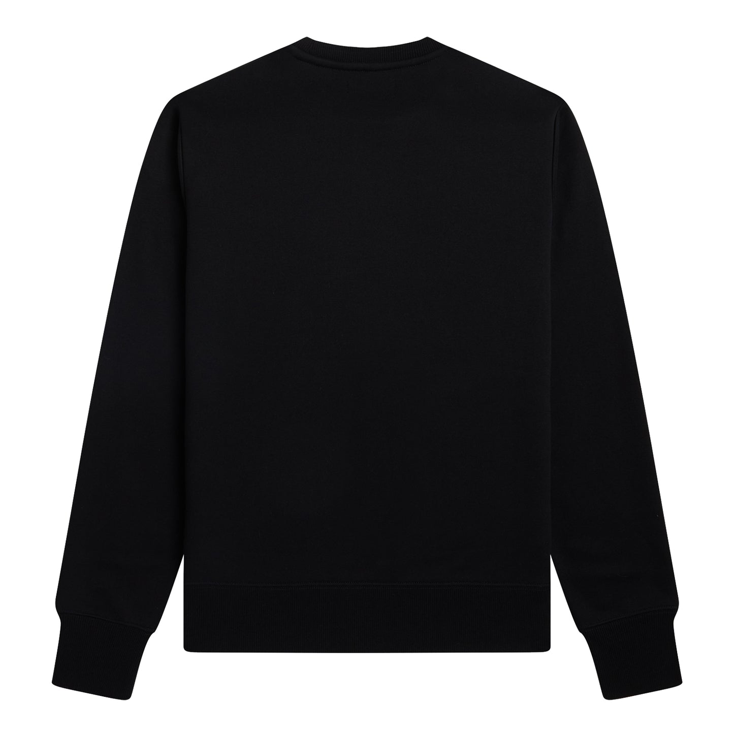 Fred Perry Embroidered Sweatshirt Black. Foto da parte de trás.