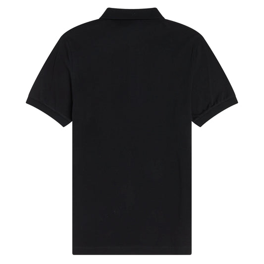 Fred Perry The Fred Perry Shirt Black/Chrome. Foto da parte de trás.
