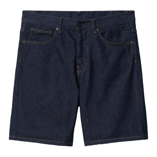Carhartt WIP Newel Short Blue One Wash. Foto de frente.