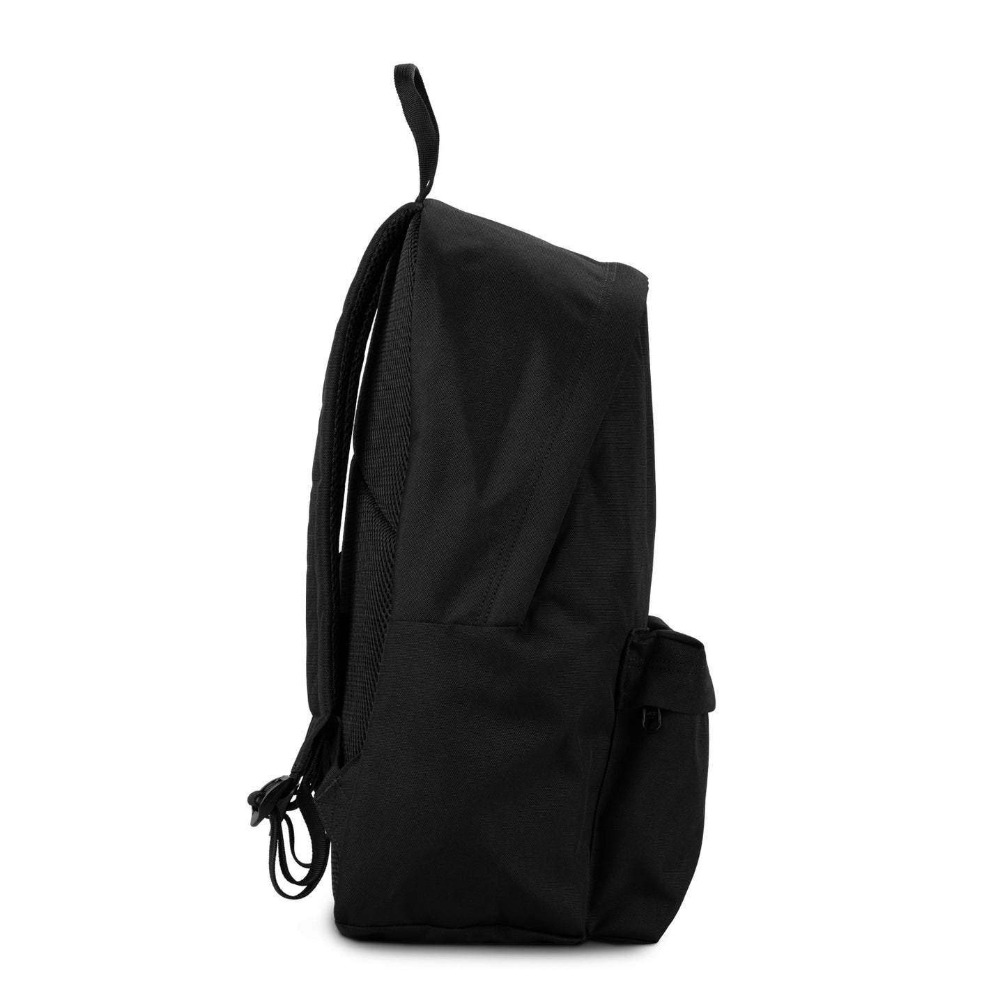 Carhartt WIP Payton Backpack Black/White. Foto do lado direito.