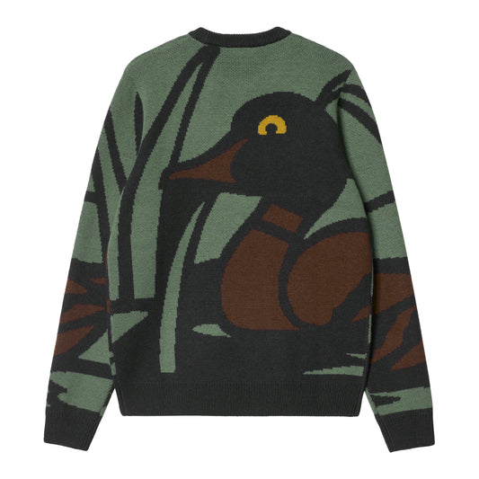 Carhartt WIP Pond Sweater Pond Jacquard. Foto da parte de trás.