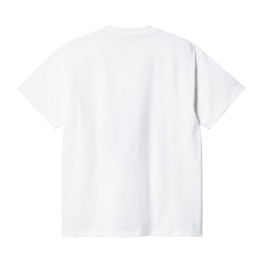 Carhartt WIP Archive Girls T-Shirt White. Foto da parte de trás.