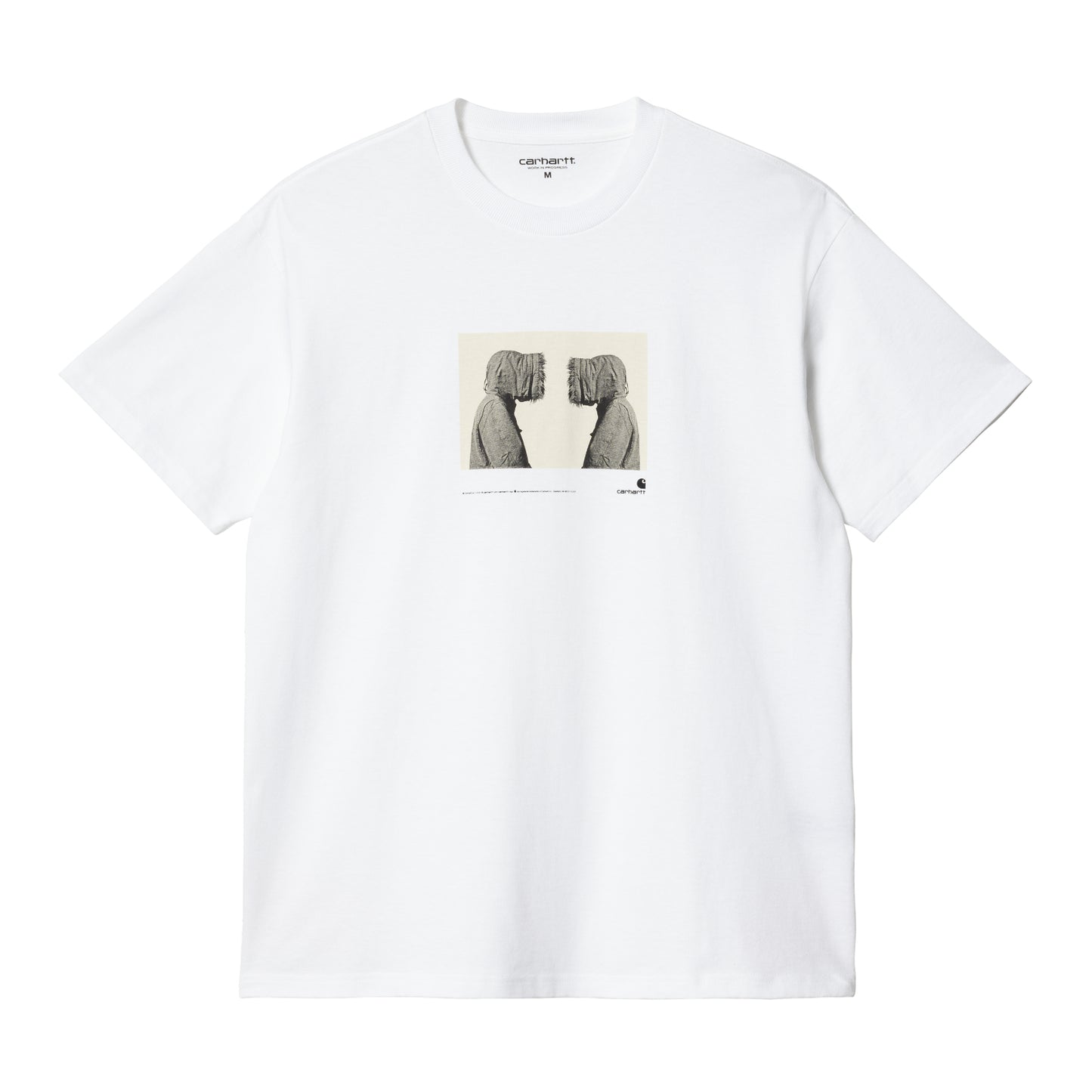 Carhartt WIP Cold T-Shirt White. Foto da parte da frente..