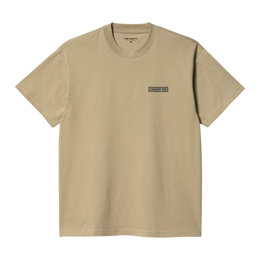 Carhartt WIP Garden T-Shirt Ammonite. Foto da parte da frente.