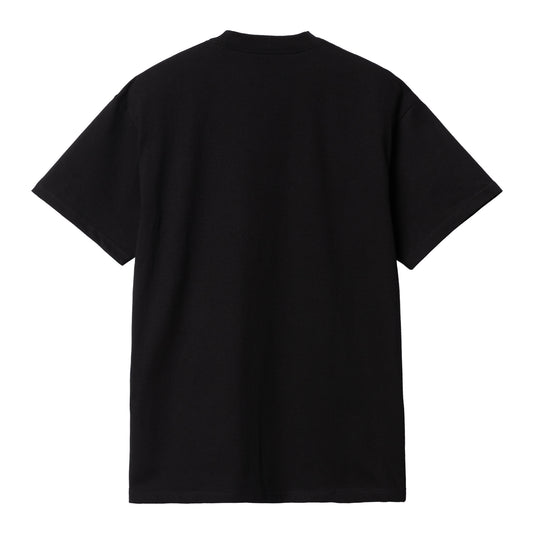 Carhartt WIP Linograph T-Shirt Black. Foto da parte de trás.
