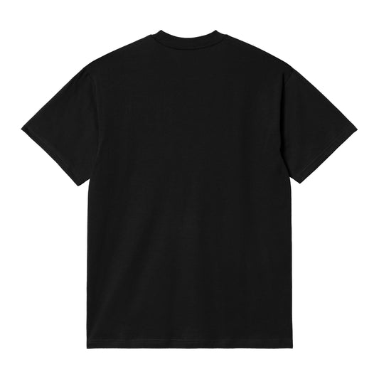 Carhartt WIP Nils T-Shirt Black/White. Foto de trás.