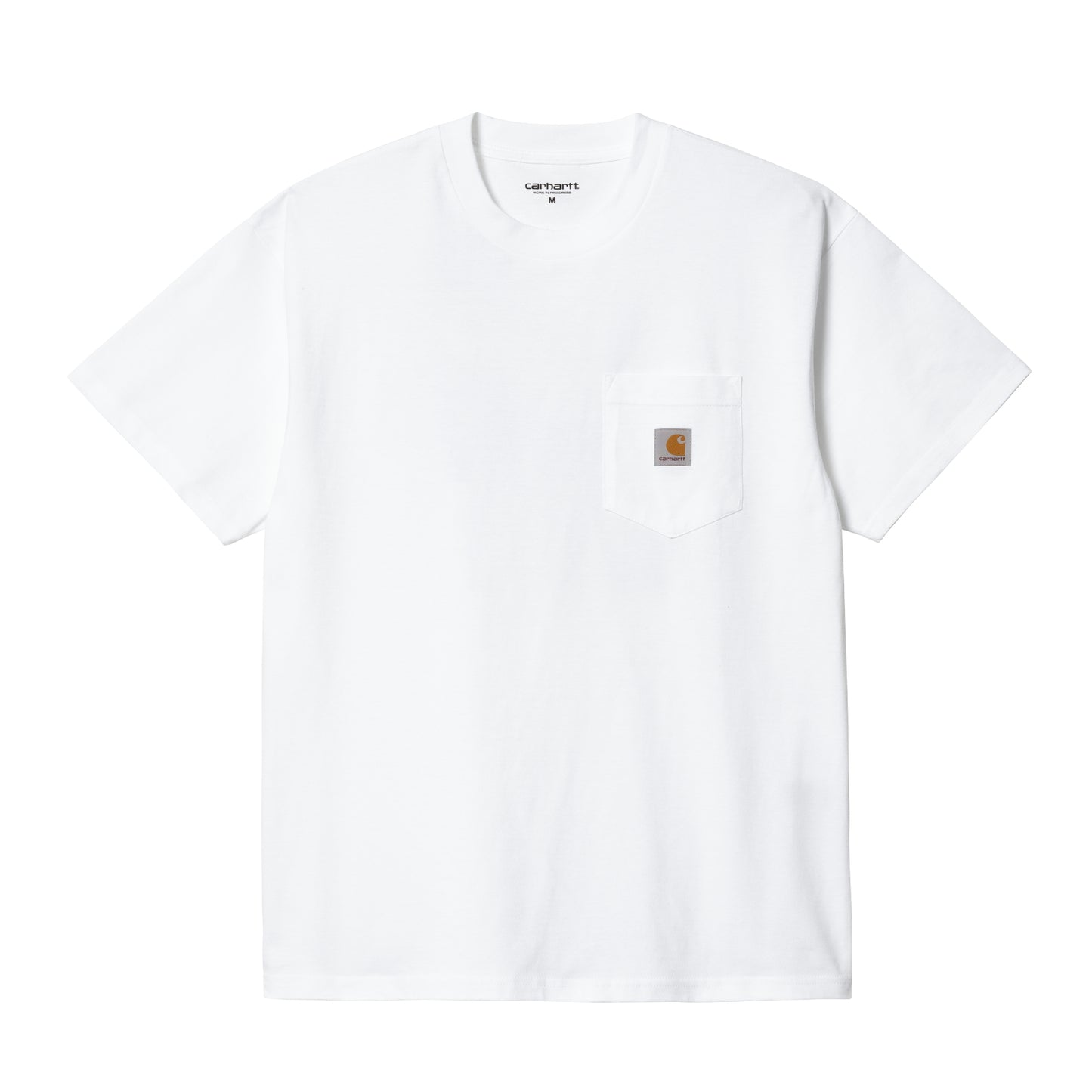 Carhartt WIP Tamas Pocket T-Shirt White. Foto da parte de trás.