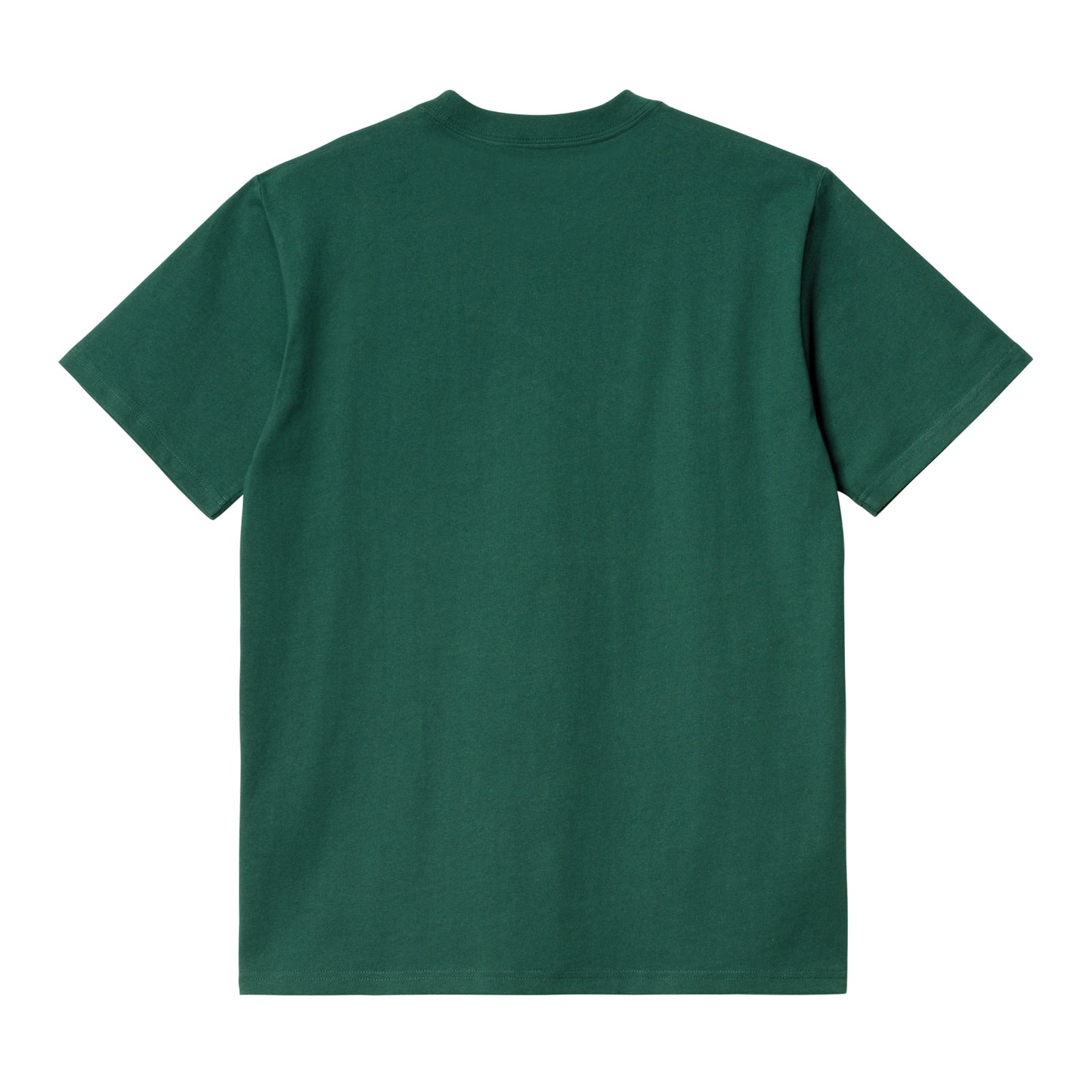 Carhartt WIP University Script T-Shirt Hedge/White. Foto de trás.