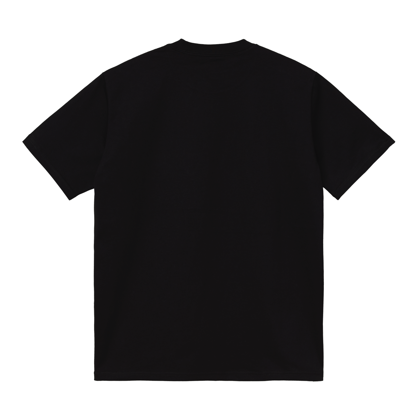 Carhartt WIP University T-Shirt Black/White. Foto de costas.