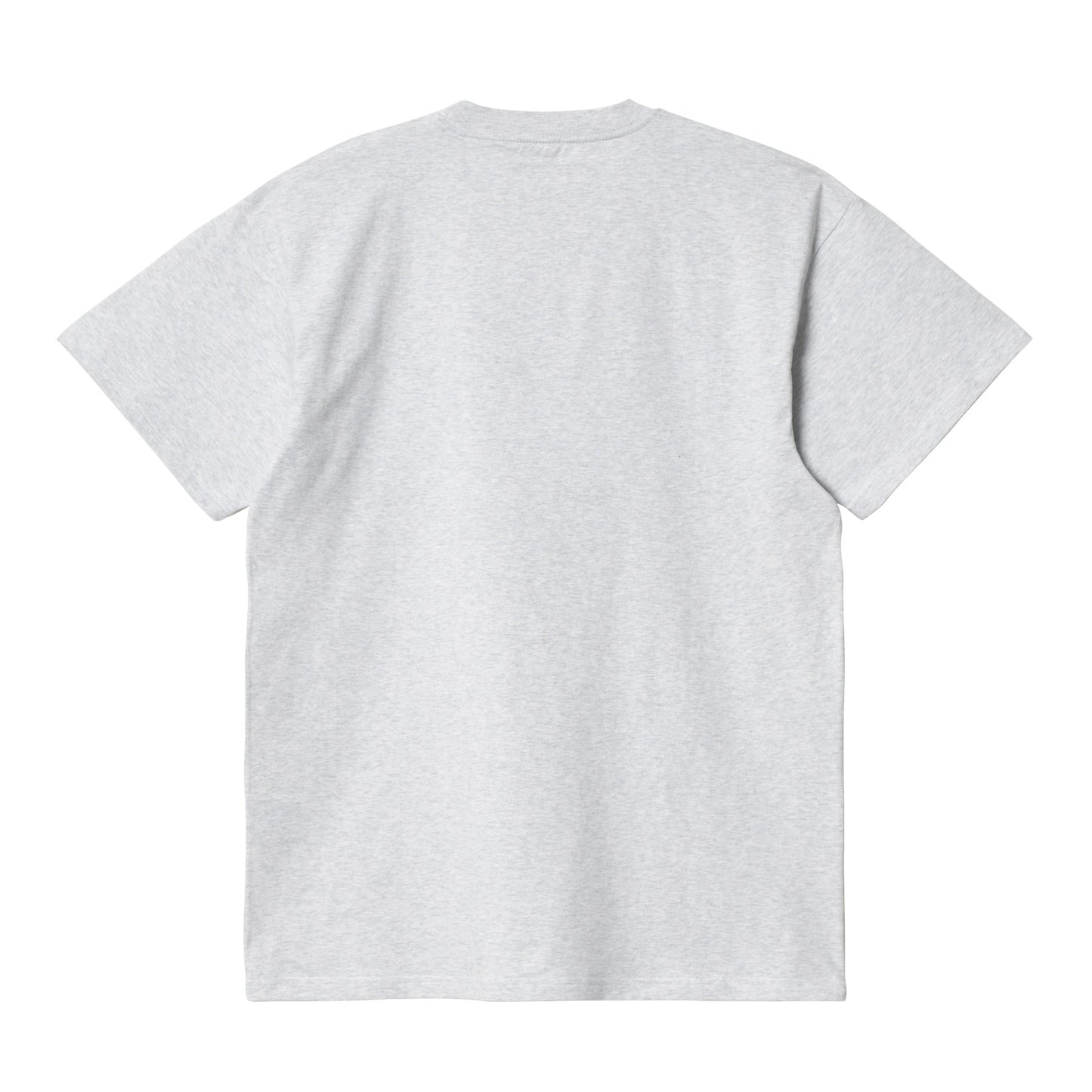 Carhartt WIP Upside Down T-Shirt Ash Heather. Foto de trás.