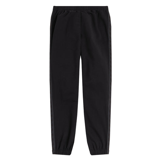 Fred Perry Tonal Taped Track Pant Black. Foto de costas.