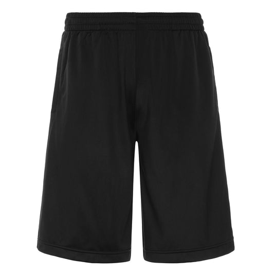 Kappa 222 Banda Folk Graphik Shorts Black/White Graphik. Foto de frente.